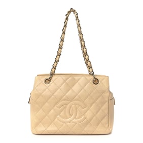Chanel Caviar Quilted Petit Timeless Tote