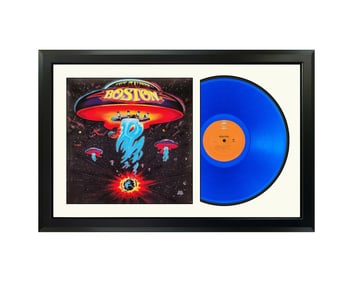boston "boston" genuine vinyl record &