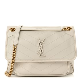 Saint Laurent Lambskin Matelasse Monogram Medium