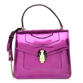 Bulgari Metallic Calfskin Serpenti Forever Top