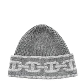 Hermes Cashmere Knit Heaven Beanie Charbon