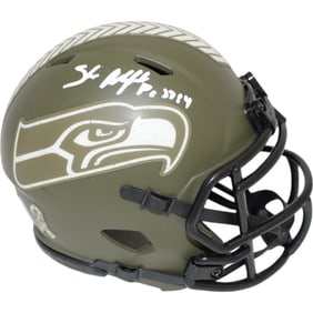 shaun alexander autographed seattle seahawks 22