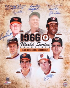 jim palmer signed 1966 orioles world