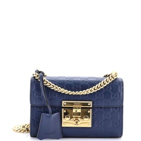 Gucci Padlock Shoulder Bag Guccissima Leather