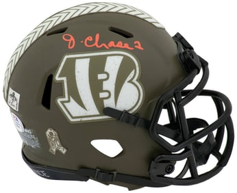 jamarr chase signed cincinnati bengals salute