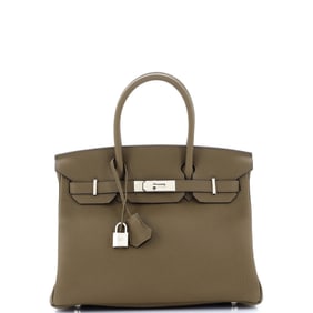 Hermes Birkin Handbag Vert Maquis Togo
