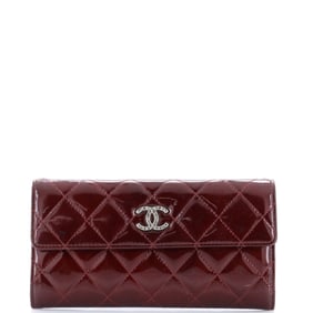 Chanel CC Brilliant Flap Wallet Quilted