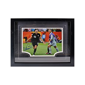 abby wambach autographed signed black jersey