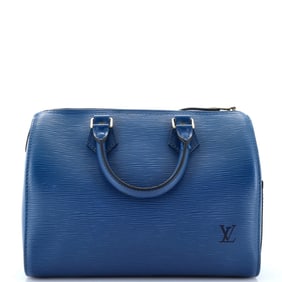 Louis Vuitton Speedy Handbag Epi Leather