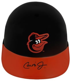 cal ripken jr. signed orioles replica