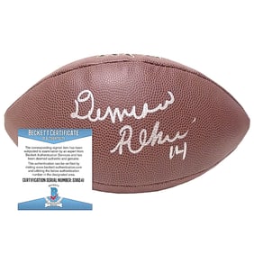 demarcus robinson signed NFL wilson football,