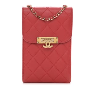 Chanel Caviar Quilted Golden Class Phone