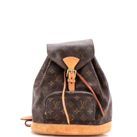 Louis Vuitton Vintage Montsouris Backpack Monogram