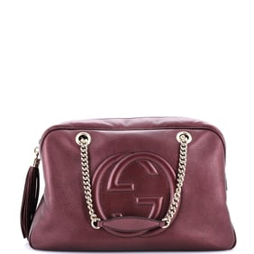 Gucci Soho Chain Zip Shoulder Bag