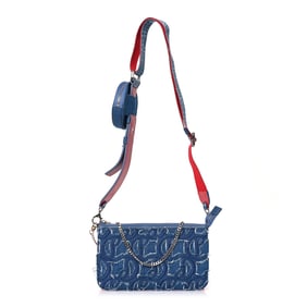 Christian Louboutin Denim Loubila Chain Hybrid