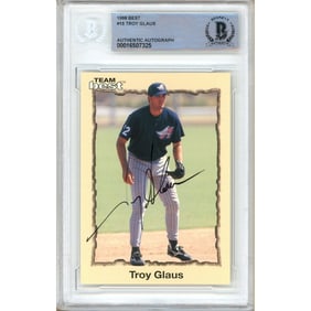 troy glaus la angels signed 1998