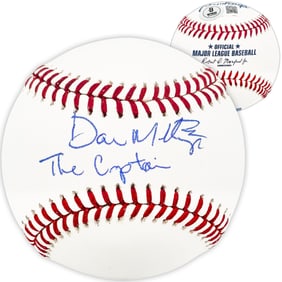 don mattingly autographed MLB baseball yankees