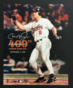 Cal Ripken Jr Orioles signed 8x10