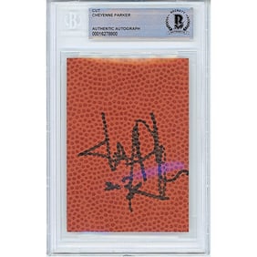 cheyenne parker atlanta dream signed basketball