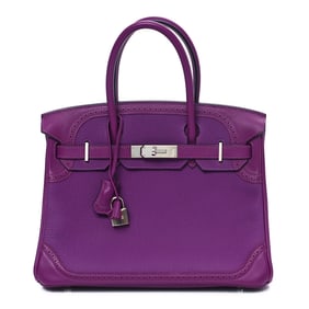 Hermes Togo Swift Ghillies Birkin 30