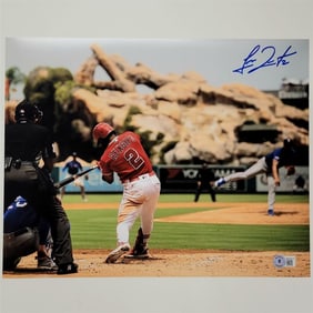 luis rengifo signed angels 11x14 photo