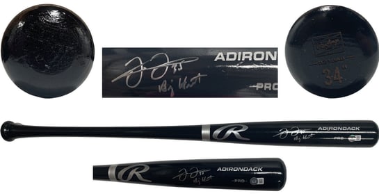 frank thomas autographed/signed chicago white sox