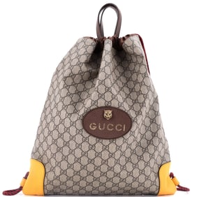 Gucci Neo Vintage Drawstring Backpack GG