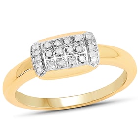 0.12 CT Genuine White Diamond 14K