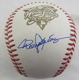 roger clemens 2000 world series signed