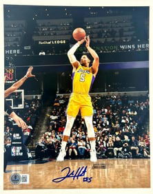 josh hart signed lakers 8x10 photo