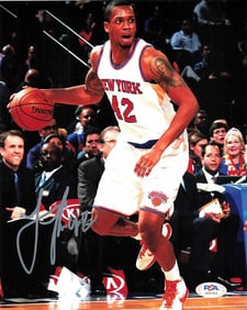 Lance Thomas signed 8x10 photo PSA/DNA