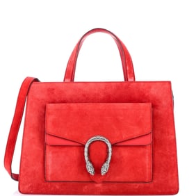 Gucci Dionysus Convertible Tote Suede Medium