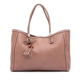 Gucci Large Leather Bella Tote