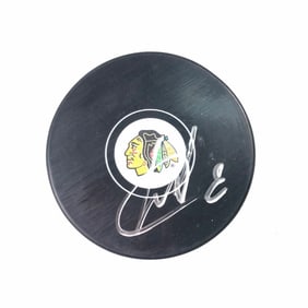 DOMINIK KUBALIK signed Hockey Puck PSA/DNA