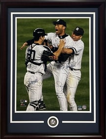 derek jeter rivera posada signed 16x20