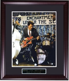 Michael J Fox signed 16x20 Back