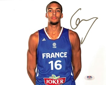 Rudy Gobert signed 8x10 photo PSA/DNA