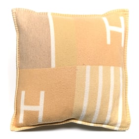 Hermes Wool Cashmere Avalon Vibration Pillow