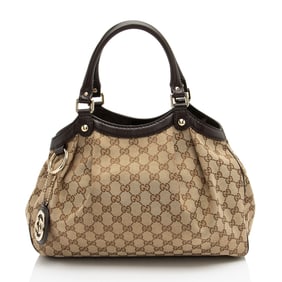 Gucci GG Canvas Sukey Medium Tote
