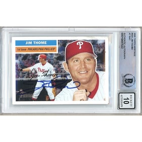 jim thome philadelphia phillies signed 2005