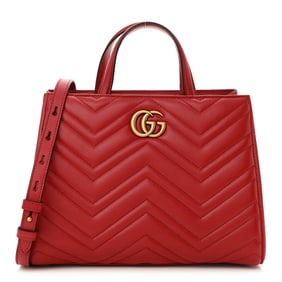 Gucci Calfskin Matelasse Small GG Marmont