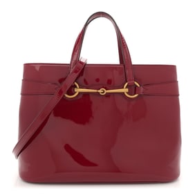 Gucci Patent Calfskin Medium Horsebit 1955