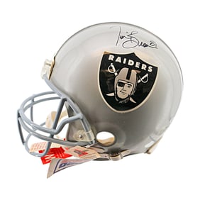 tim brown oakland raiders autographed signed