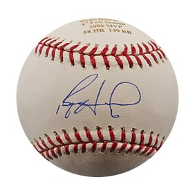 ryan howard philadelphia phillies autographed signed