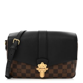 Louis Vuitton Damier Ebene Clapton Black