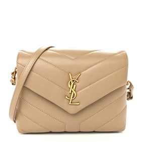 Saint Laurent Calfskin Y Quilted Monogram