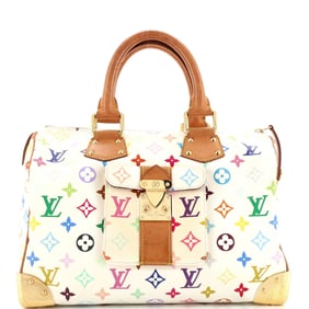 Louis Vuitton Speedy Handbag Monogram Multicolor