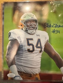 blake fisher signed 8x10 photo