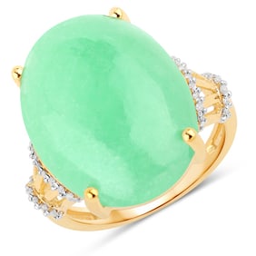 26.25 CT Genuine Green Jade and