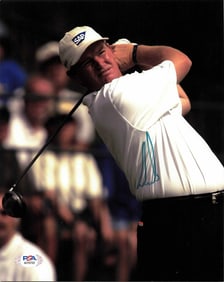 Ernie Els signed 8x10 photo PSA/DNA